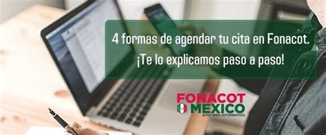 Formas de agendar citas fonacot【2024】¡Fácil y rápido!